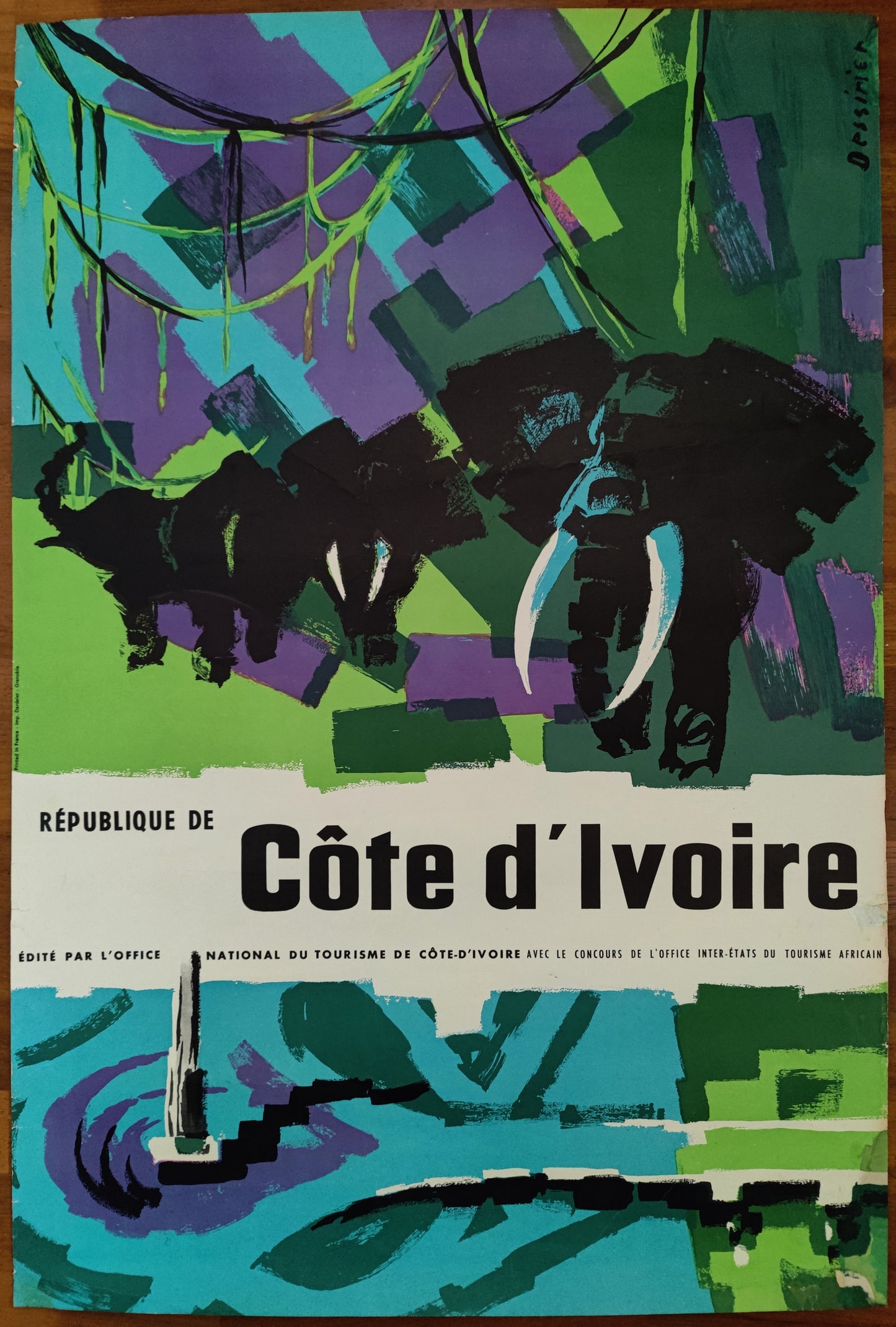 Côte d'Ivoire by Dessirier, 1960