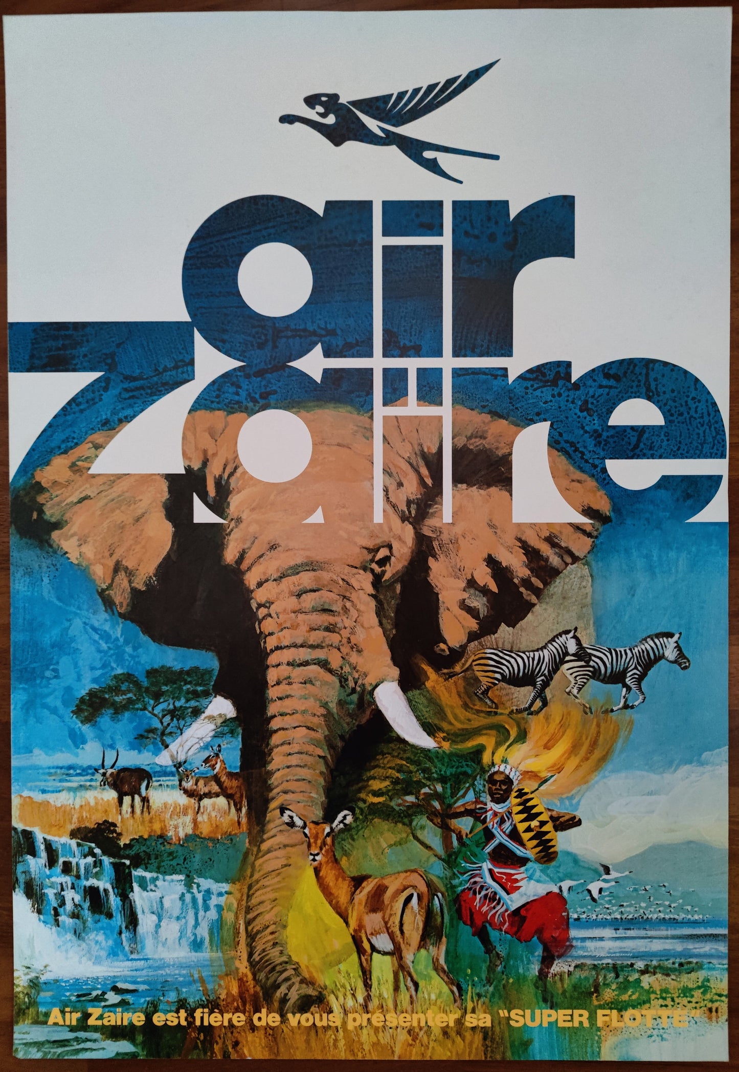 Air Zaire Elephant, 1974