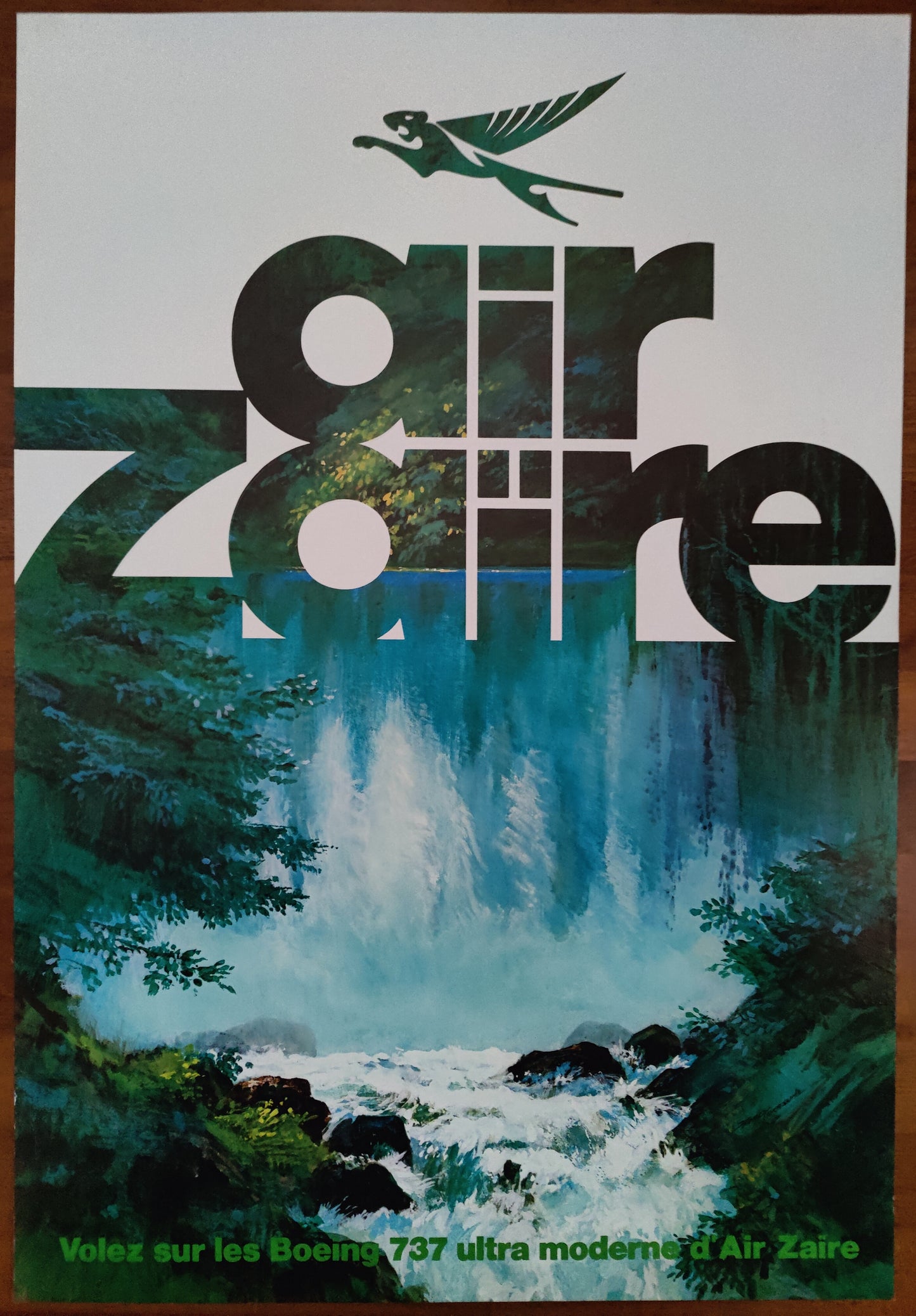 Air Zaire Waterfall
