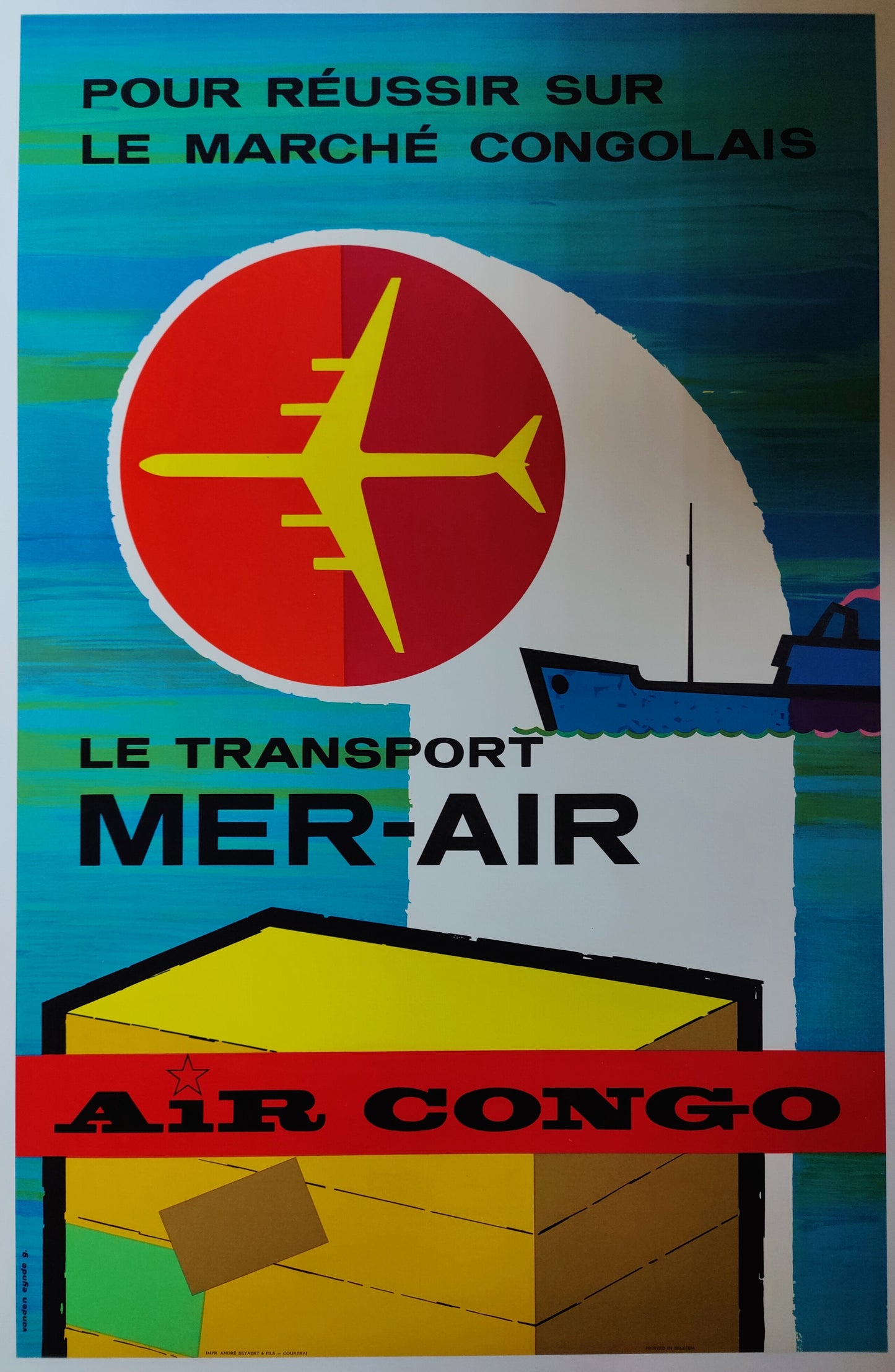 Air Congo Transport by Vanden Eynde, 1963
