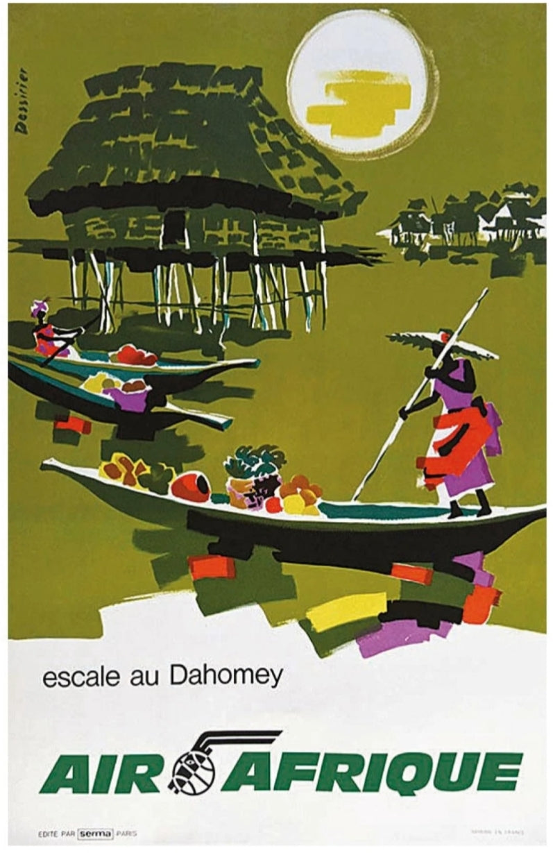 Air Afrique escale au Dahomey by Dessirier, 1966