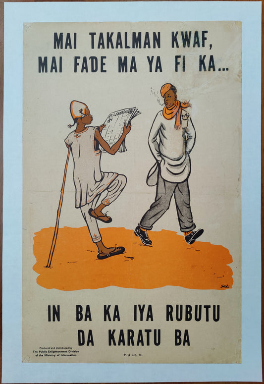 Hausa Educational Poster