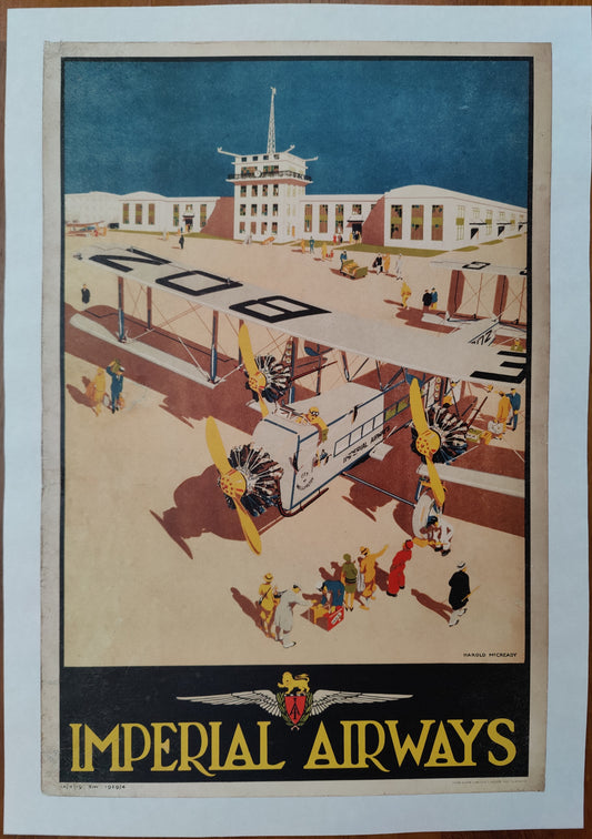 Imperial Airways, 1929 by Harold McCready